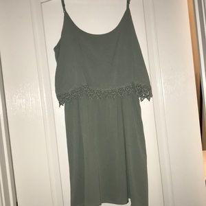small mint/turquoise tank top dress